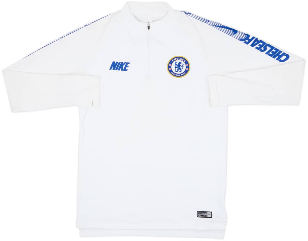 2019-20 Chelsea Nike 1/4 Zip Training Top - 8/10 - (S)