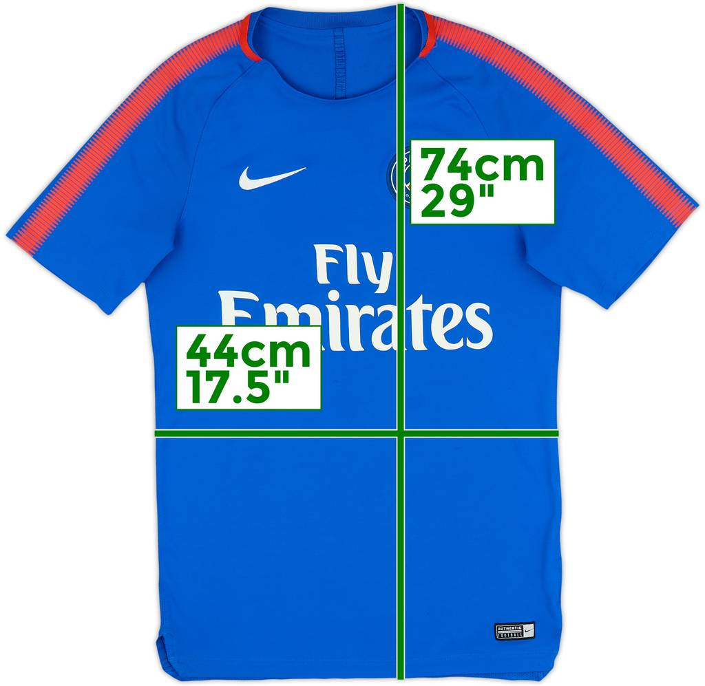 2017-18 Paris Saint-Germain Nike Training Shirt - 6/10 - (S)