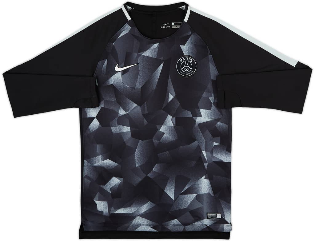 2017-18 Paris Saint-Germain Nike Sweat Top - 8/10 - (S)