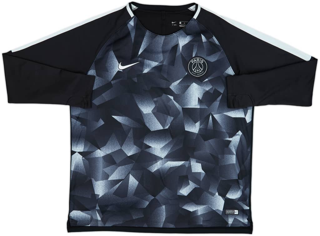 2017-18 Paris Saint-Germain Nike Training L/S Top - 9/10 - (XL)