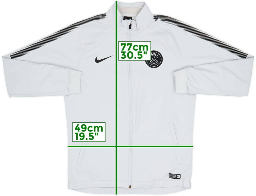 2017-18 Paris Saint-Germain Nike Track Jacket - 6/10 - (M)