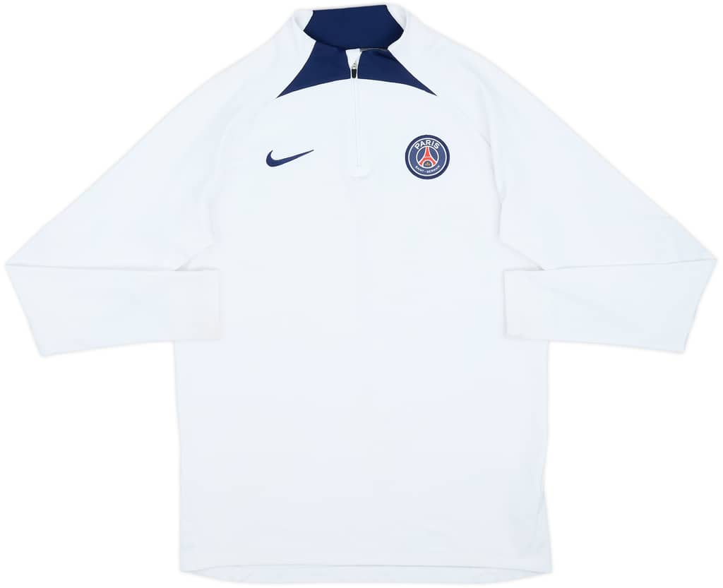 Top de entrenamiento con cremallera de 1/4 Nike del Paris Saint-Germain 2022-23 - 8/10 - (M)