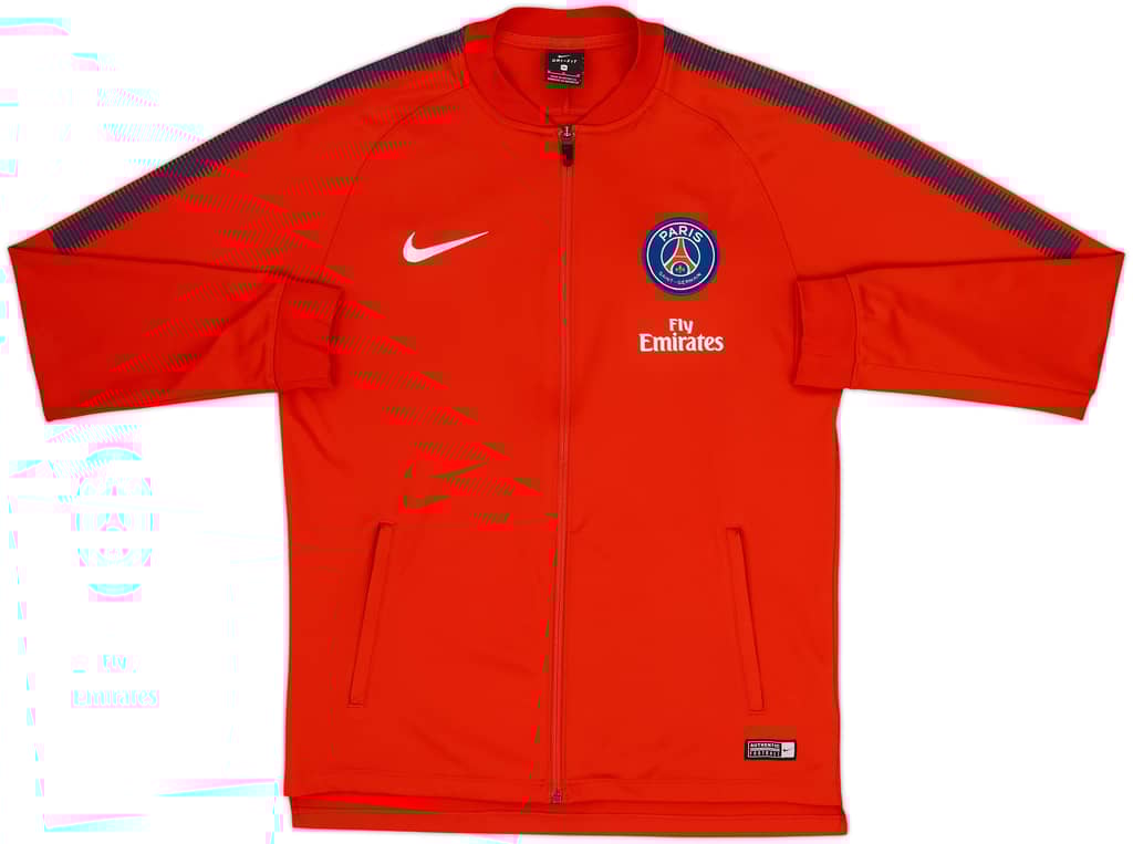 2017-18 Paris Saint-Germain Nike Track Jacket - 8/10 - (M)