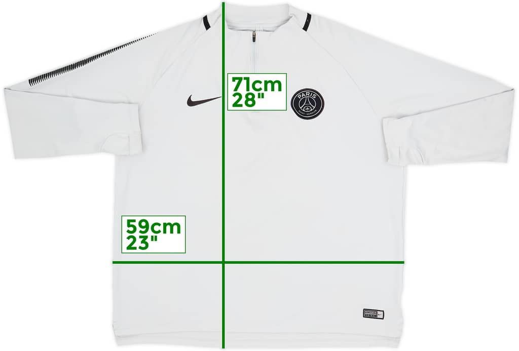 2017-18 Paris Saint-Germain Nike Track Jacket - 7/10 - (XL)