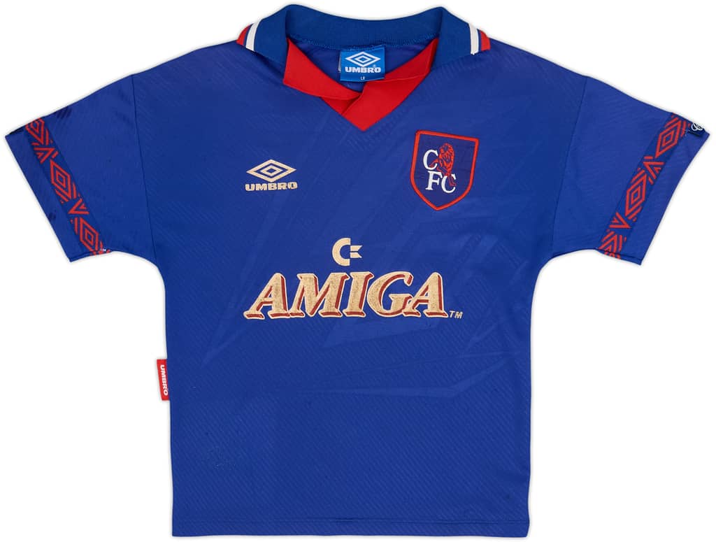 1993-94 Chelsea Home Shirt - 5/10 - (L.Boys)
