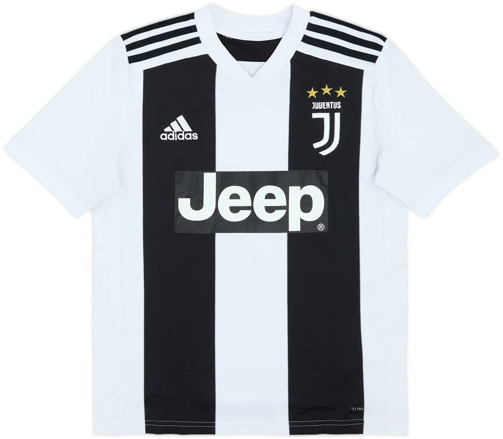 2018-19 Juventus Home Shirt - 6/10 - (L.Boys)
