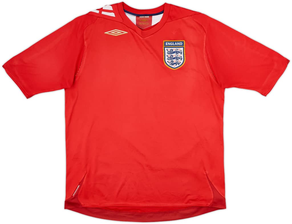2006-08 England Away Shirt - 4/10 - (L)