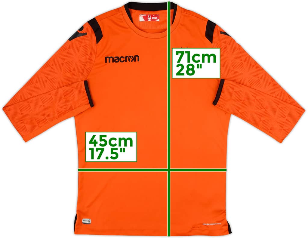 2018-19 Nottingham Forest GK Shirt - 8/10 - (S)