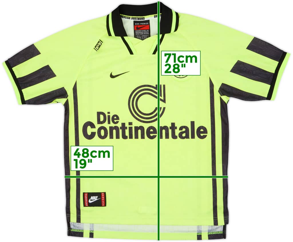 1996-97 Borussia Dortmund Home Shirt - 9/10 - (S)