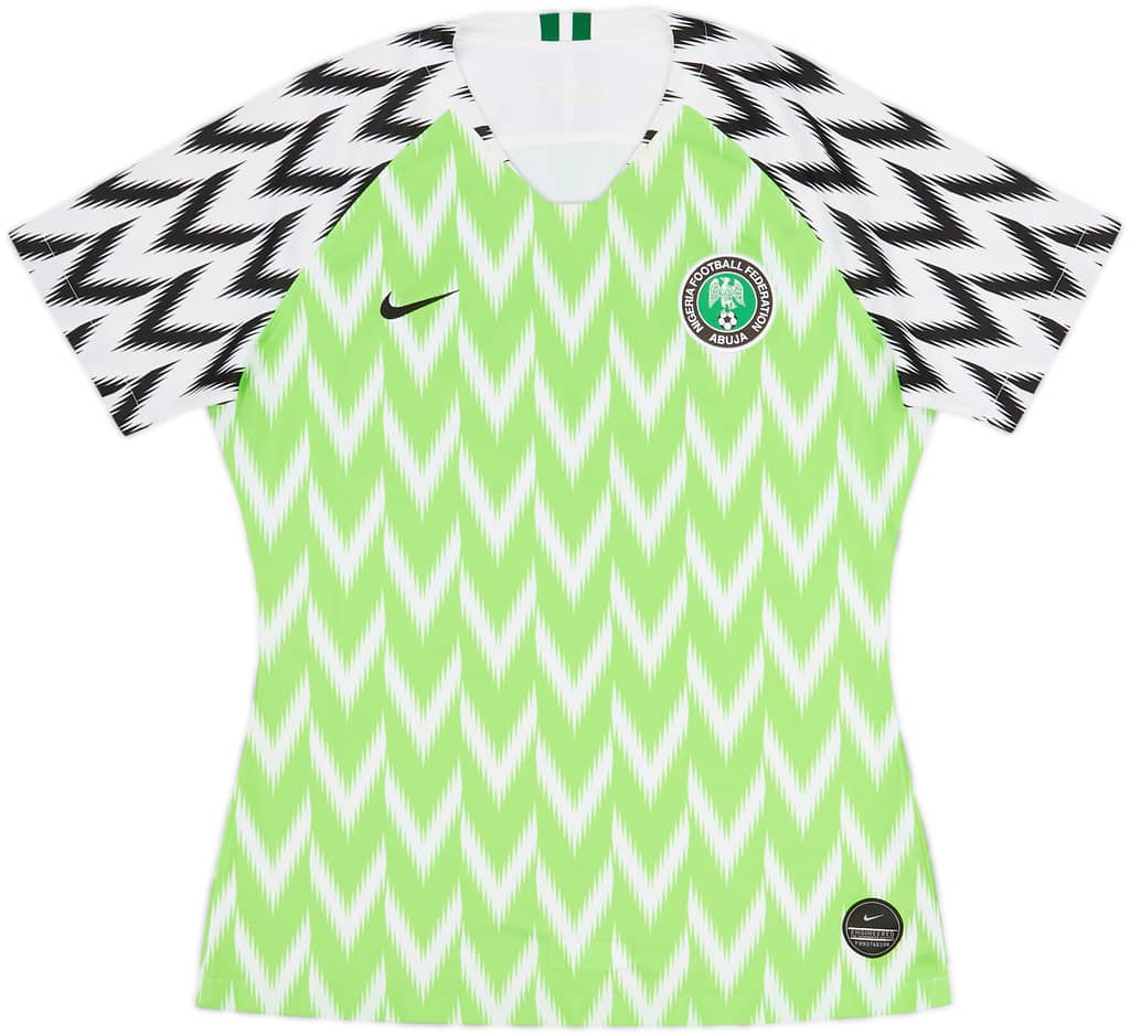 2018-19 Nigeria Home Shirt - 10/10 - (Women's M)