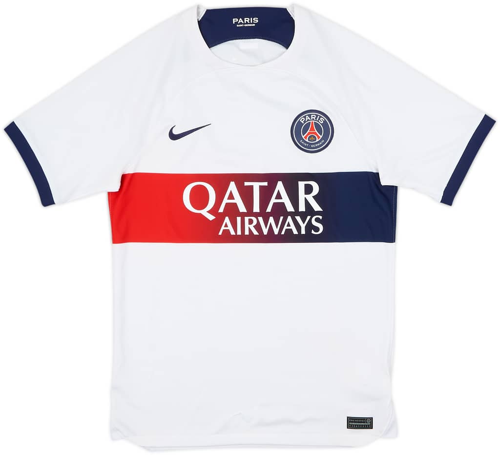 2023-24 Paris Saint-Germain Away Shirt - 7/10 - (S)
