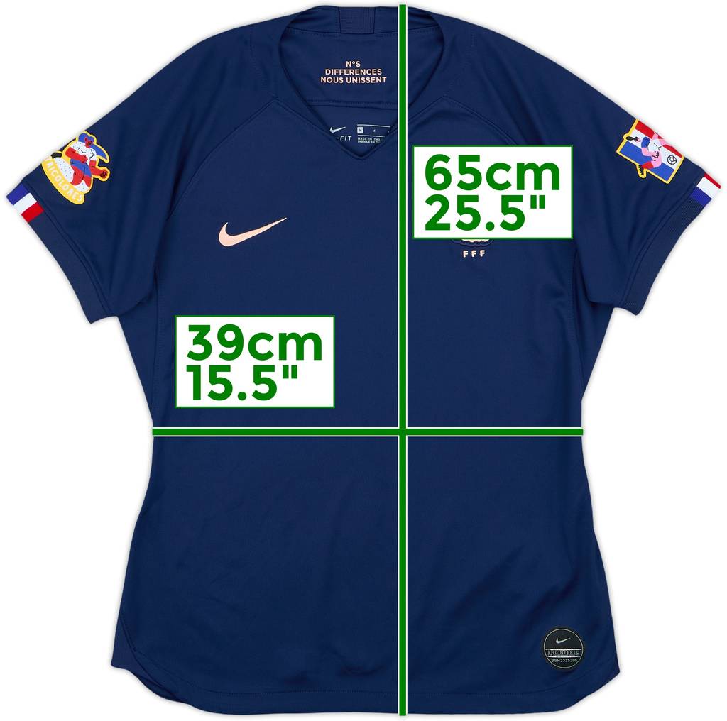 2019-20 France Women's Home Shirt - 10/10 - (Women's M)