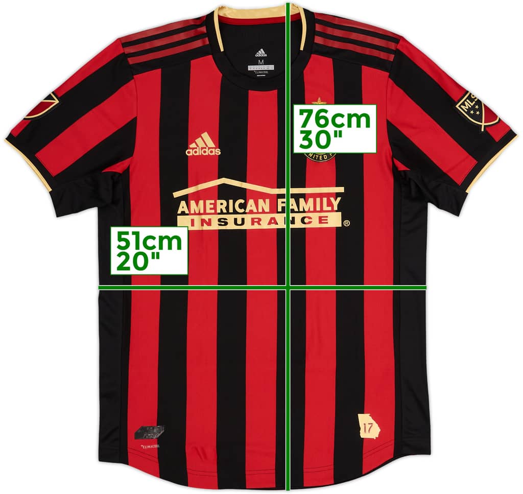 2019-20 Atlanta United Authentic Home Shirt - 10/10 - (M)