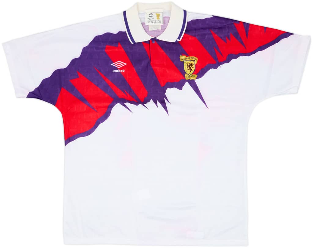 1991-93 Scotland Away Shirt - 5/10 - (L)