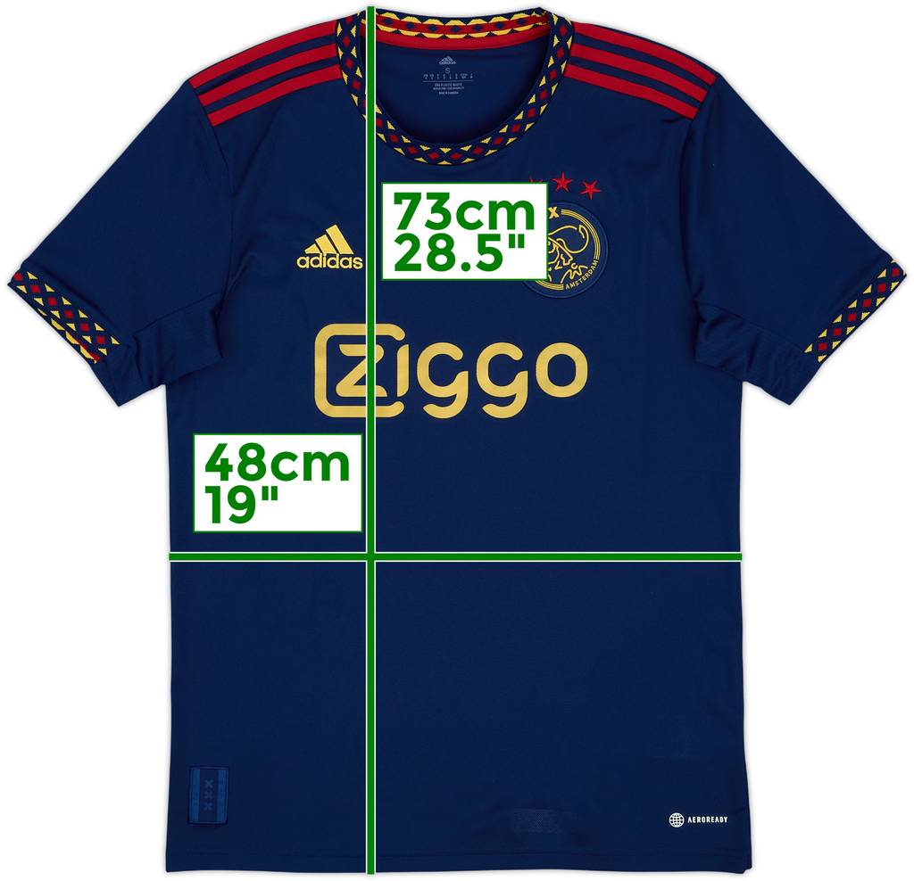 2022-23 Ajax Away Shirt - 10/10 - (S)
