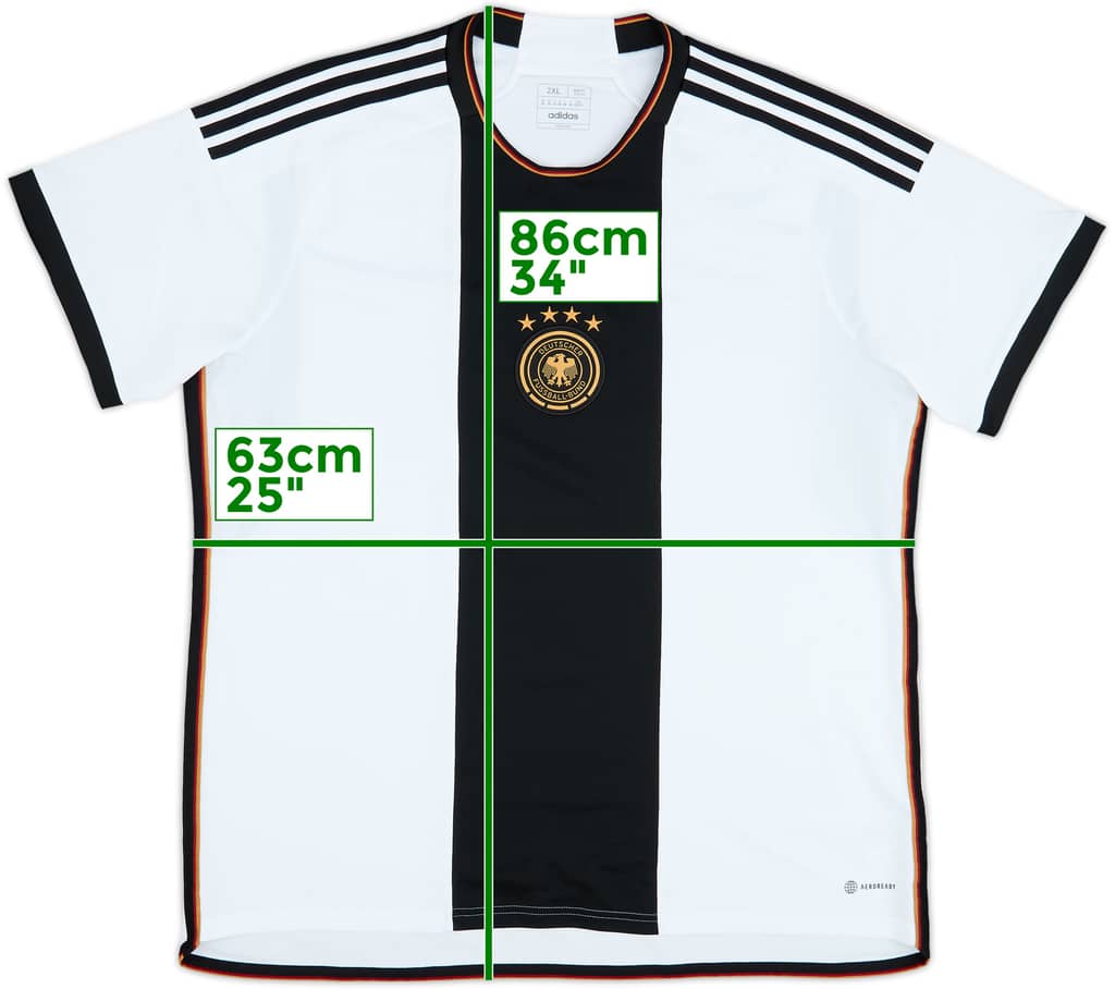 2022-23 Germany Home Shirt - 10/10 - (XXL)