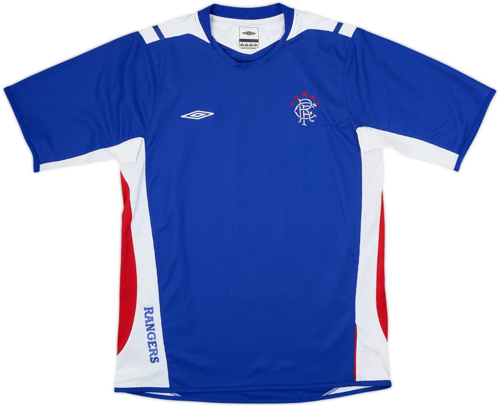 2007-08 Rangers Umbro Training Shirt - 9/10 - (M)