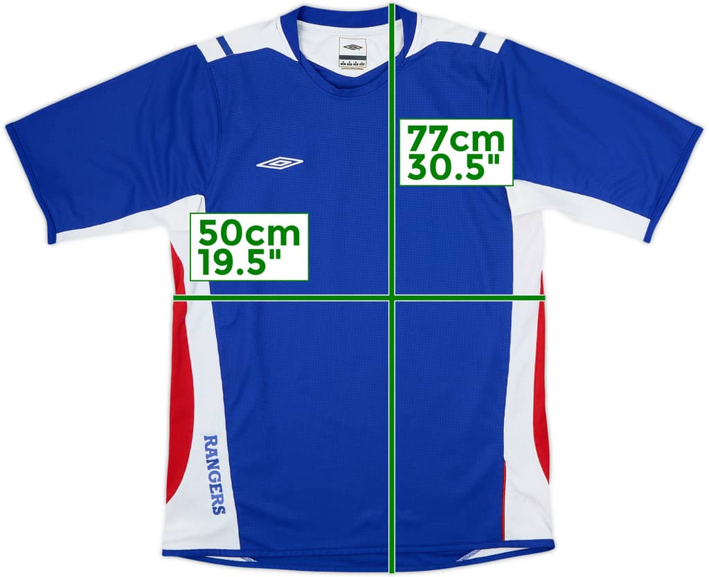 2007-08 Rangers Umbro Training Shirt - 9/10 - (M)