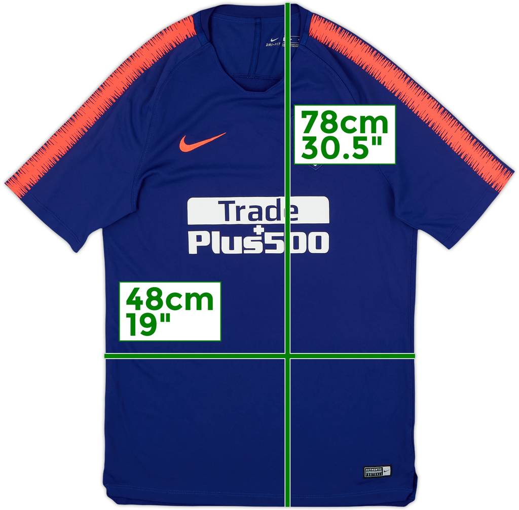 2018-19 Atletico Madrid Nike Training Shirt - 7/10 - (M)