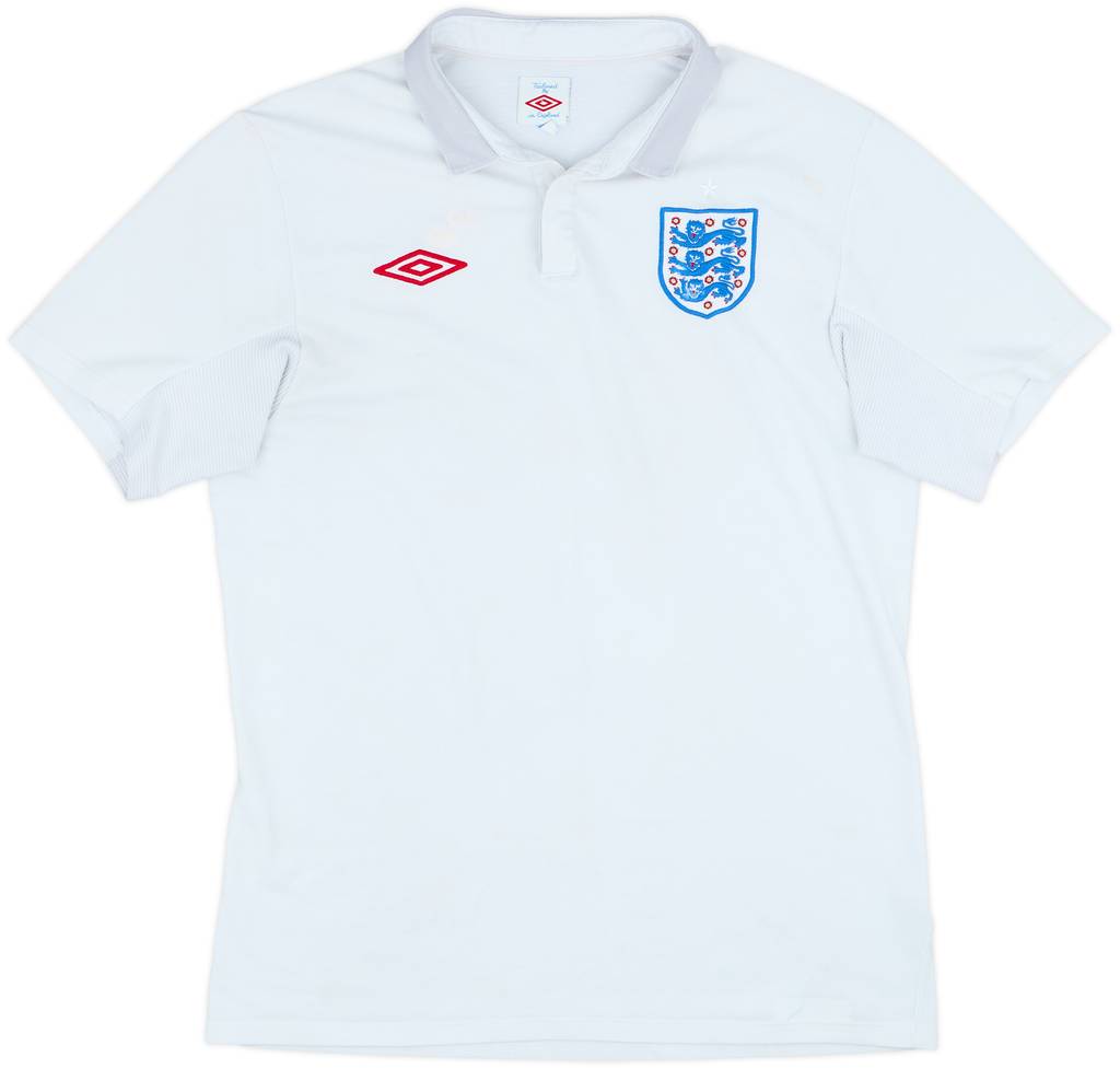 2009-10 England Home Shirt - 5/10 - (M)