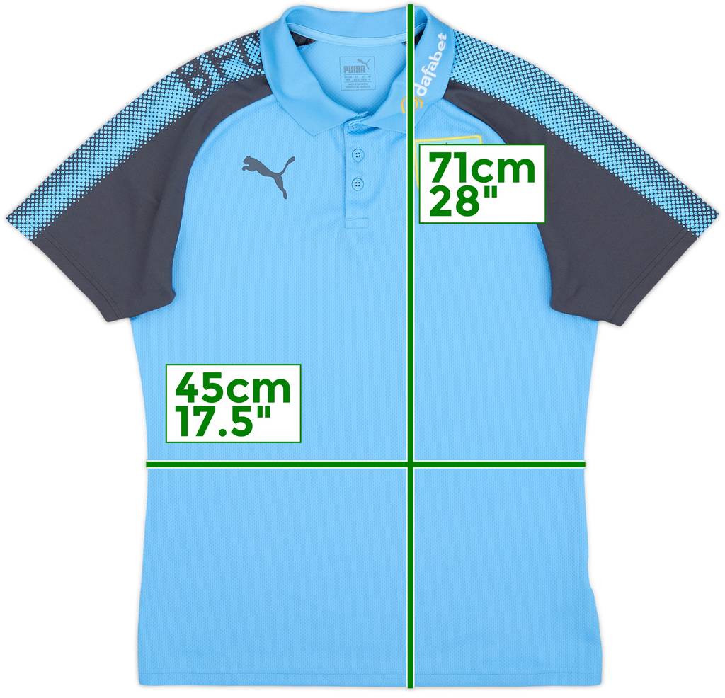 2017-18 Burnley Puma Polo Shirt - 9/10 - (M)