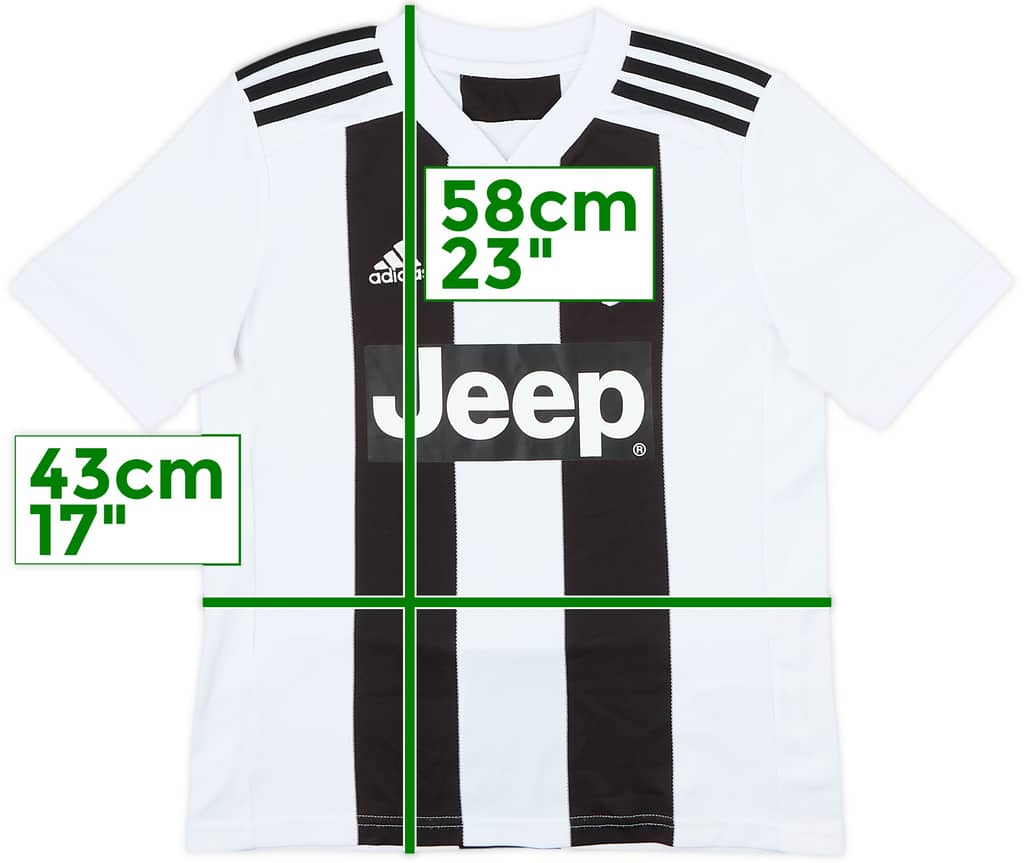 2018-19 Juventus Home Shirt - 9/10 - (M.Boys)
