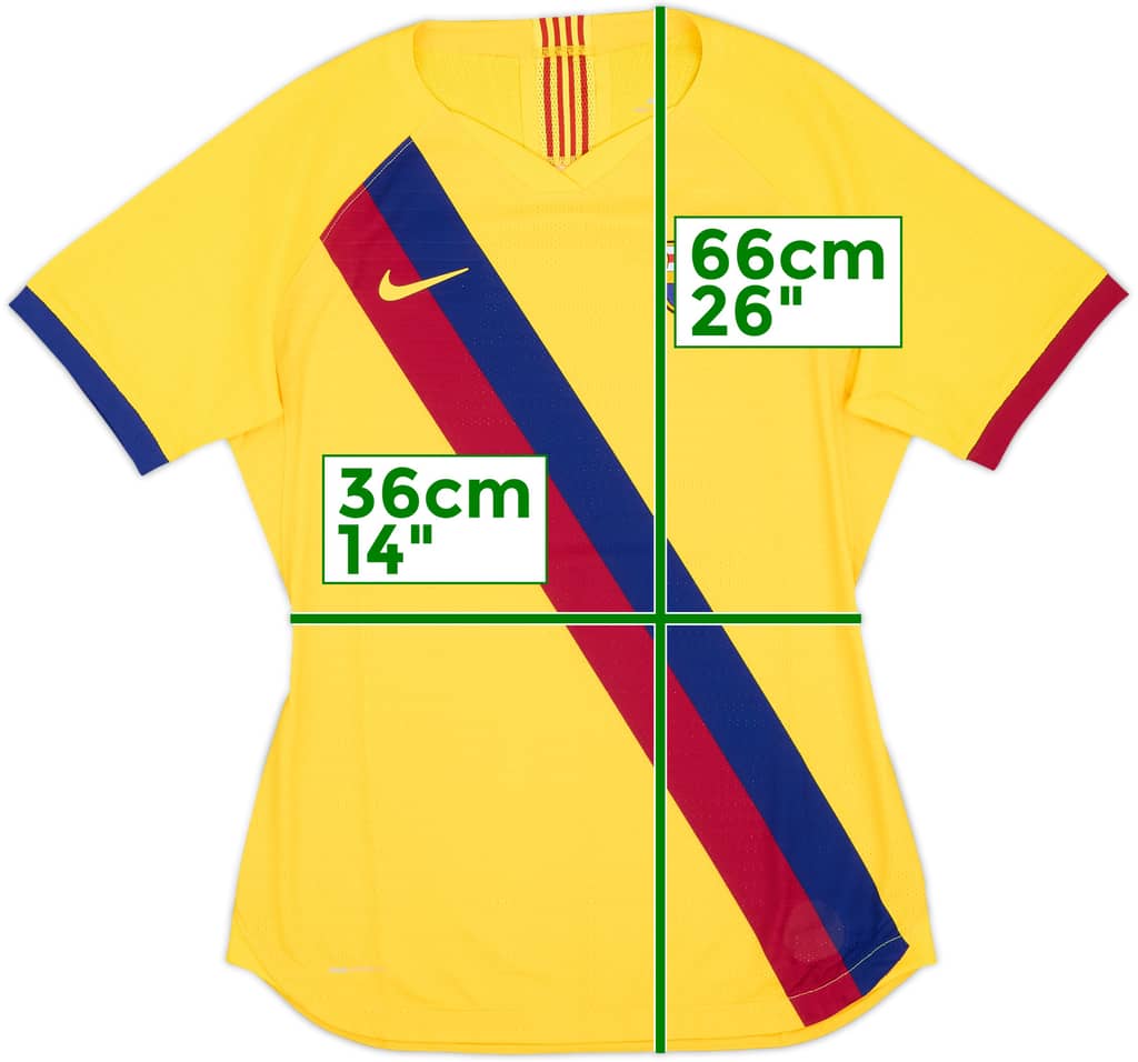 2019-20 Barcelona Authentic Away Shirt - 8/10 - (Women's S)