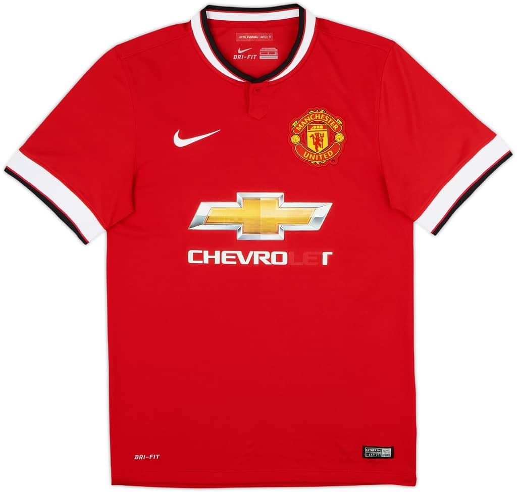 2014-15 Manchester United Home Shirt - 4/10 - (S)