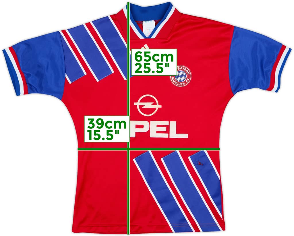 1993-95 Bayern Munich Home Shirt - 5/10 - (XS)