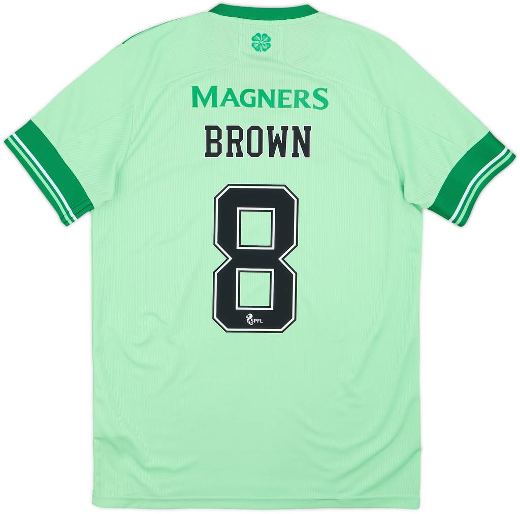 2020-21 Celtic Away Shirt Brown #8 - 6/10 - (S)