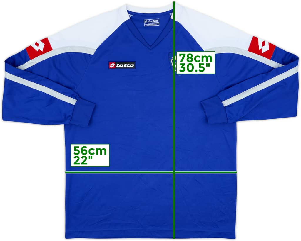 2003-05 Serbia and Montenegro Lotto Training L/S Shirt - 9/10 - (L)