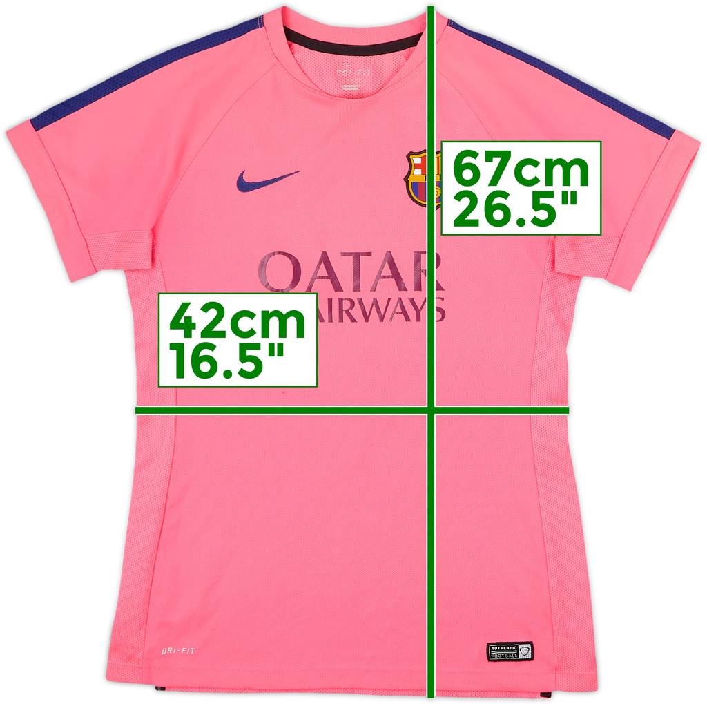 2014-15 Barcelona Nike Training Shirt - 7/10 - (Women's M)