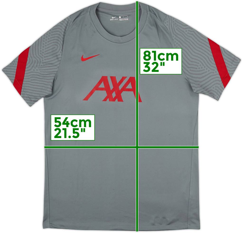 2020-21 Liverpool Nike Training Shirt - 7/10 - (L)