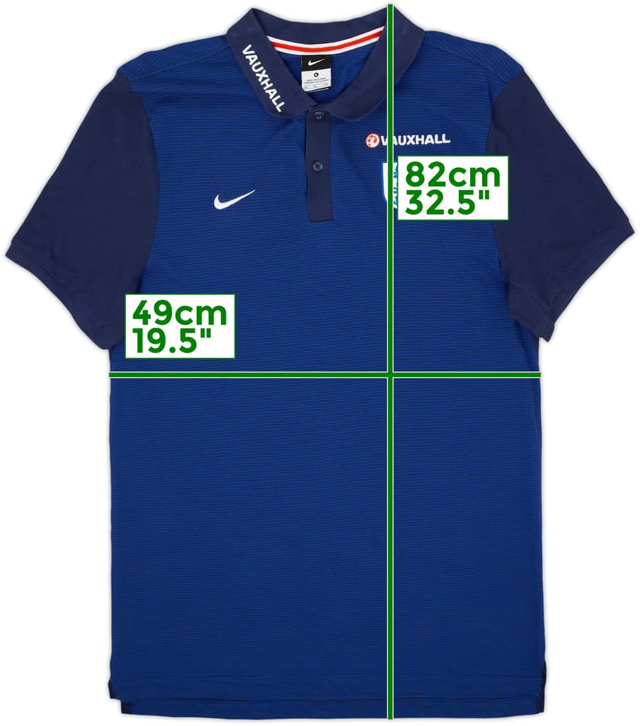 2016-17 England Nike Polo Shirt - 8/10 - (XL)