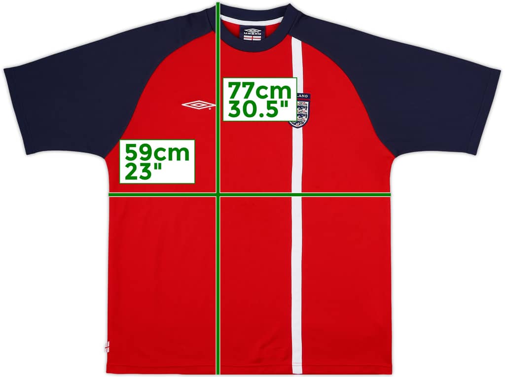 2004-05 England Umbro Training Shirt - 10/10 - (XL)