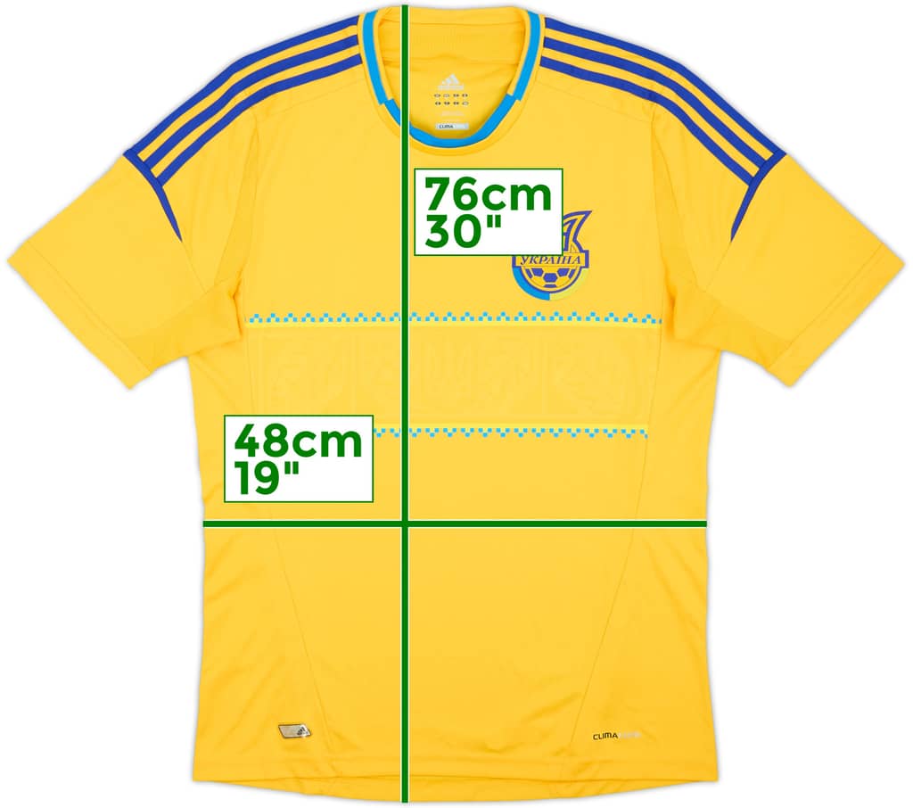 2011-13 Ukraine Home Shirt - 6/10 - (M)