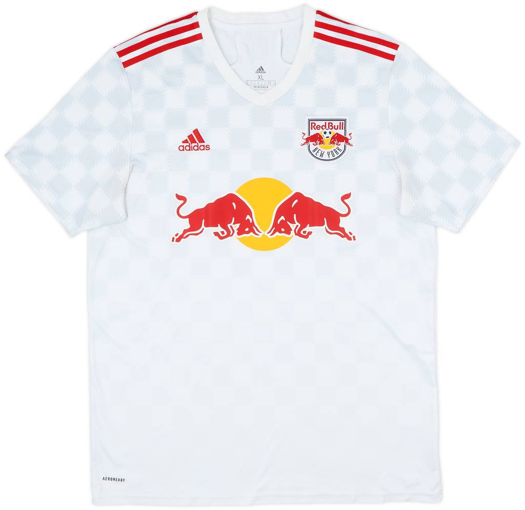2021-22 New York Red Bulls Home Shirt - 10/10 - (XL)