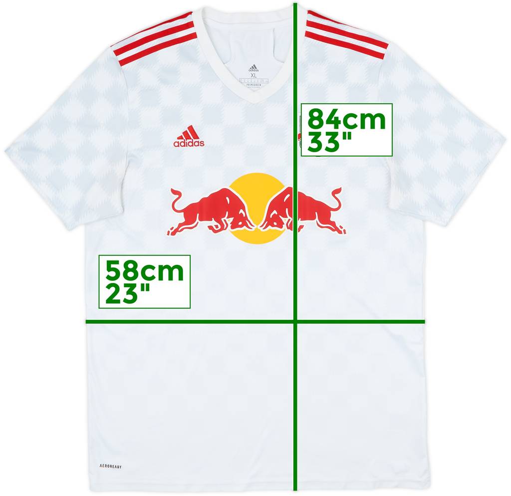 2021-22 New York Red Bulls Home Shirt - 10/10 - (XL)