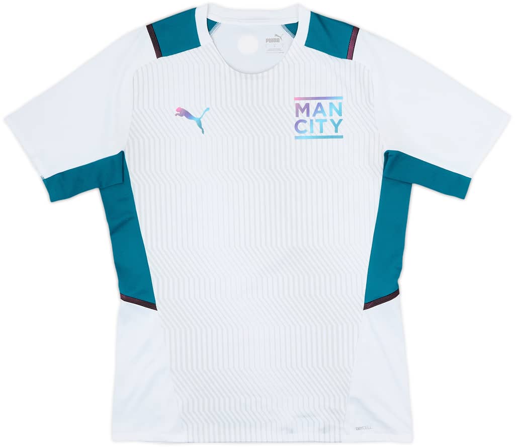 2021-22 Manchester City Puma Training Shirt - 9/10 - (L)