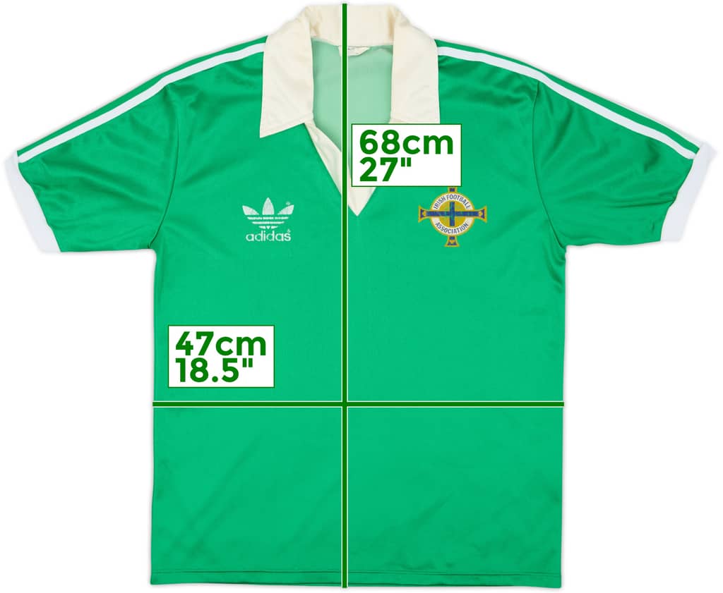 Camiseta de local de Northern Ireland 1977-81 - 6/10 - (L)
