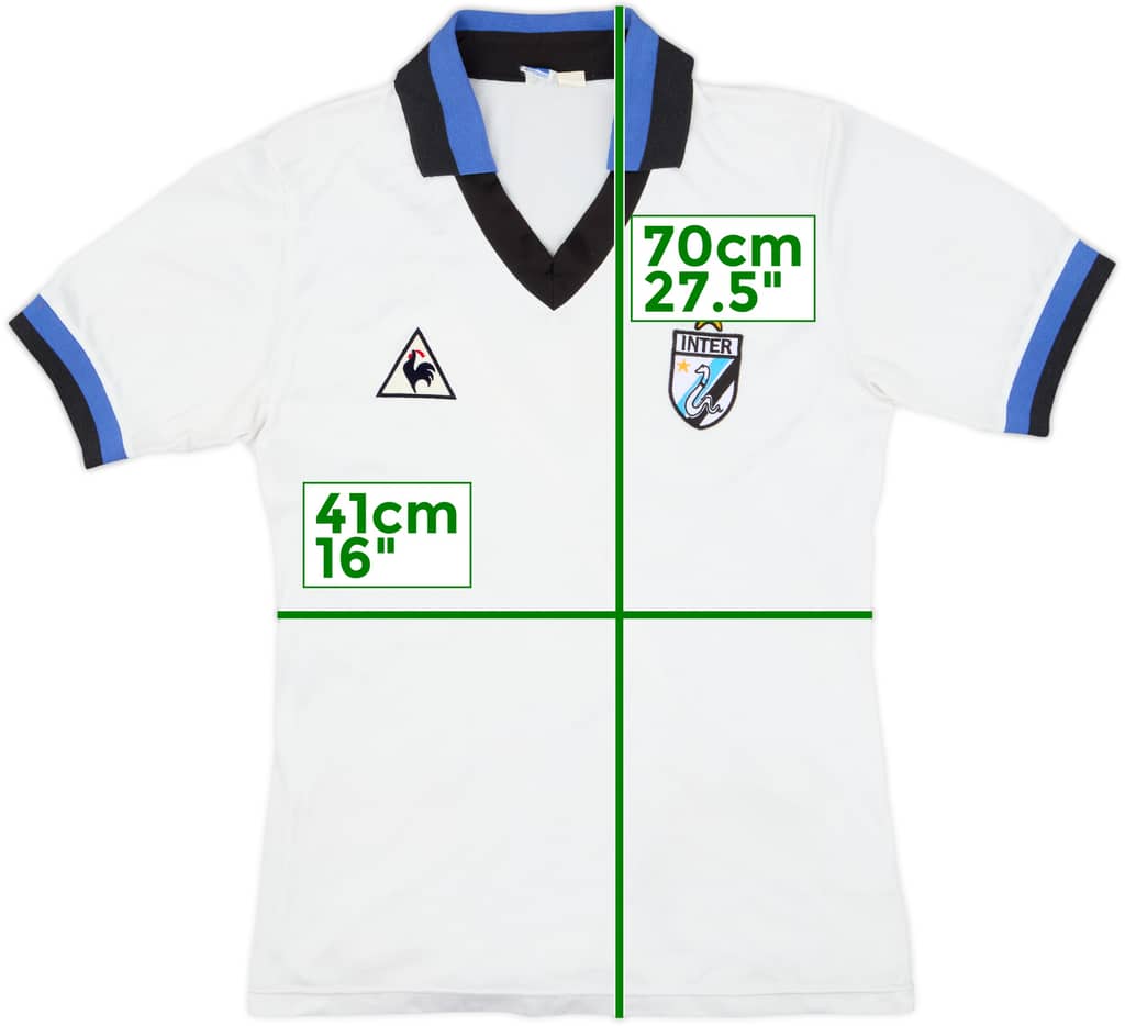 1986-88 Inter Milan Away Shirt - 7/10 - (L)