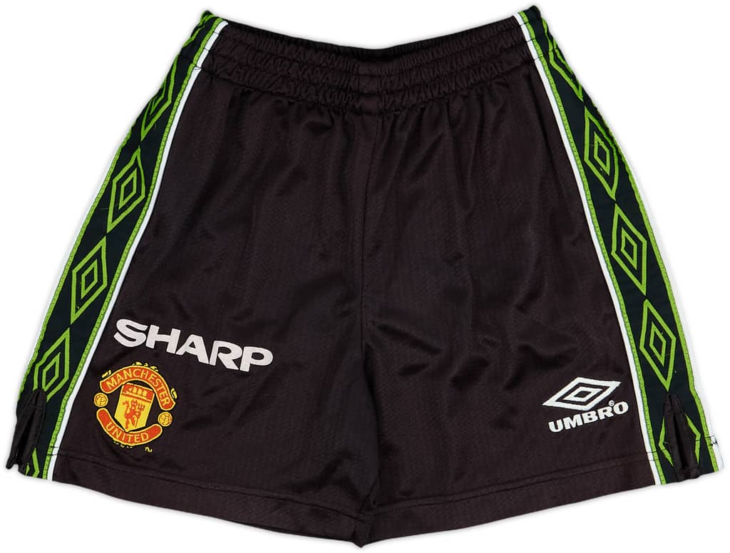 1998-99 Manchester United Third Shorts - 9/10 - (S.Boys)