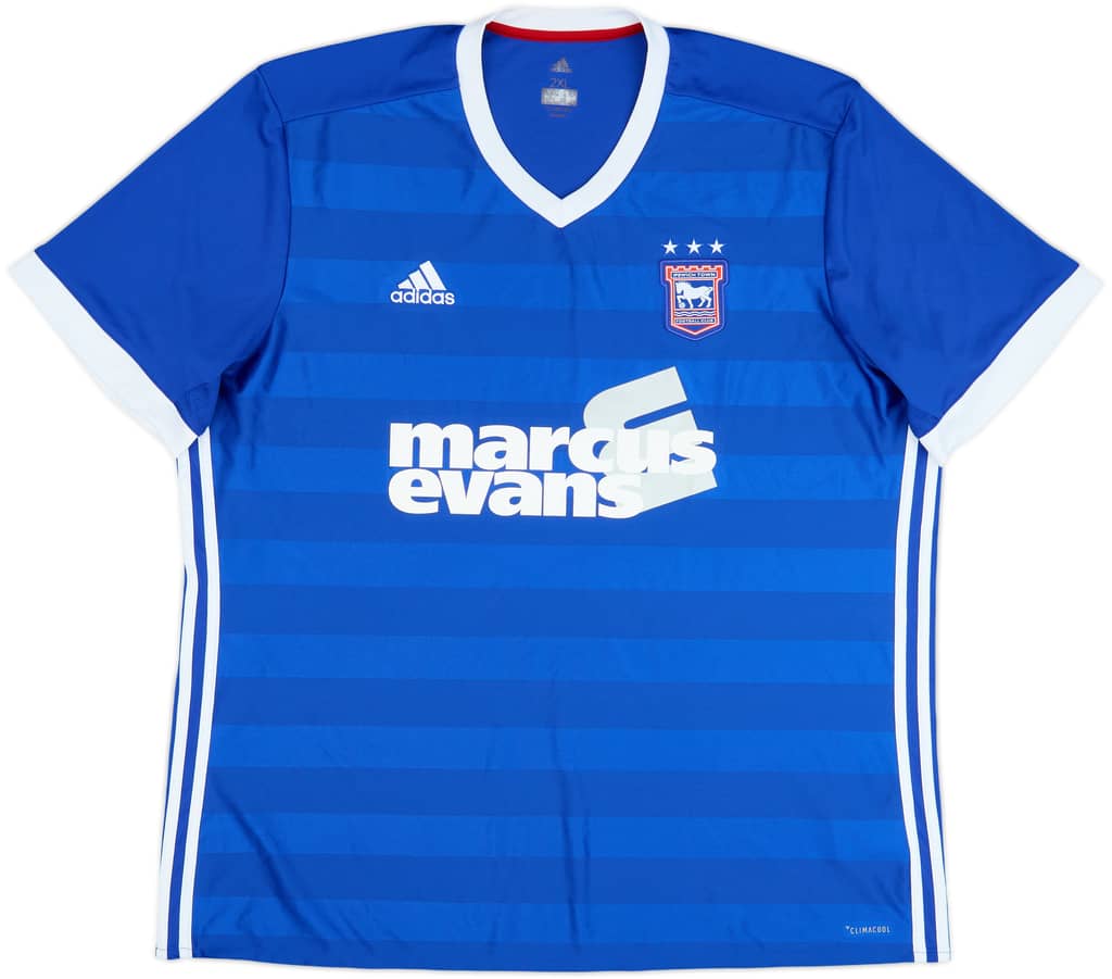 2017-18 Ipswich Home Shirt - 9/10 - (XXL)