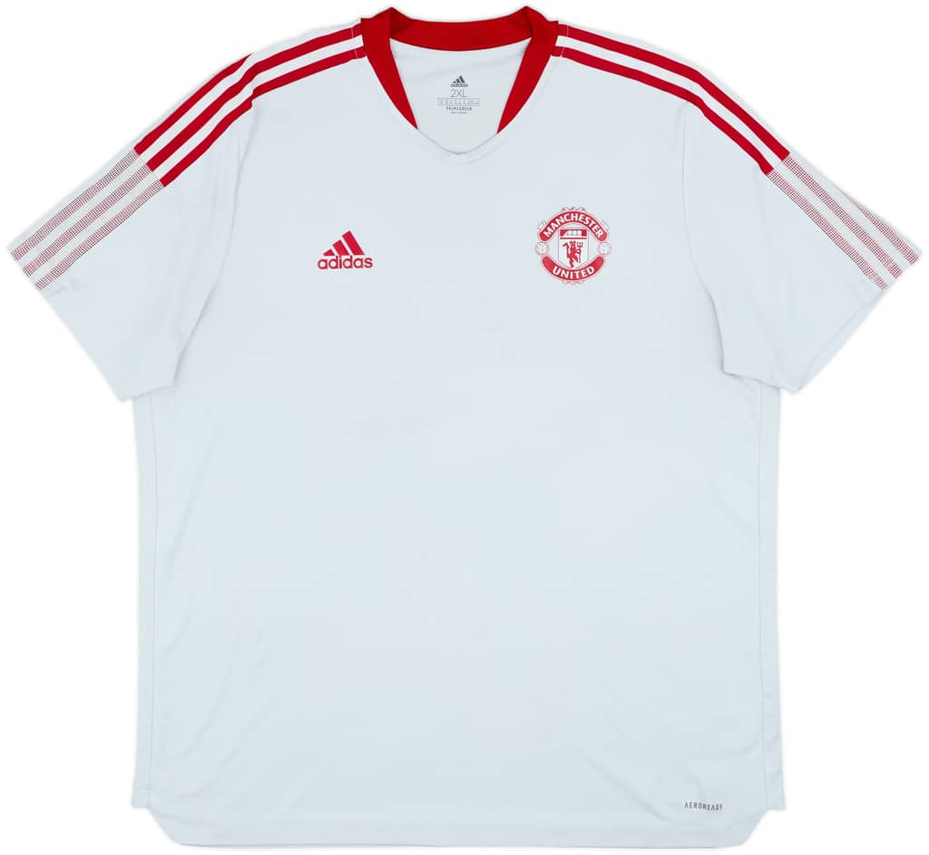 2021-22 Manchester United adidas Training Shirt - 5/10 - (XXL)