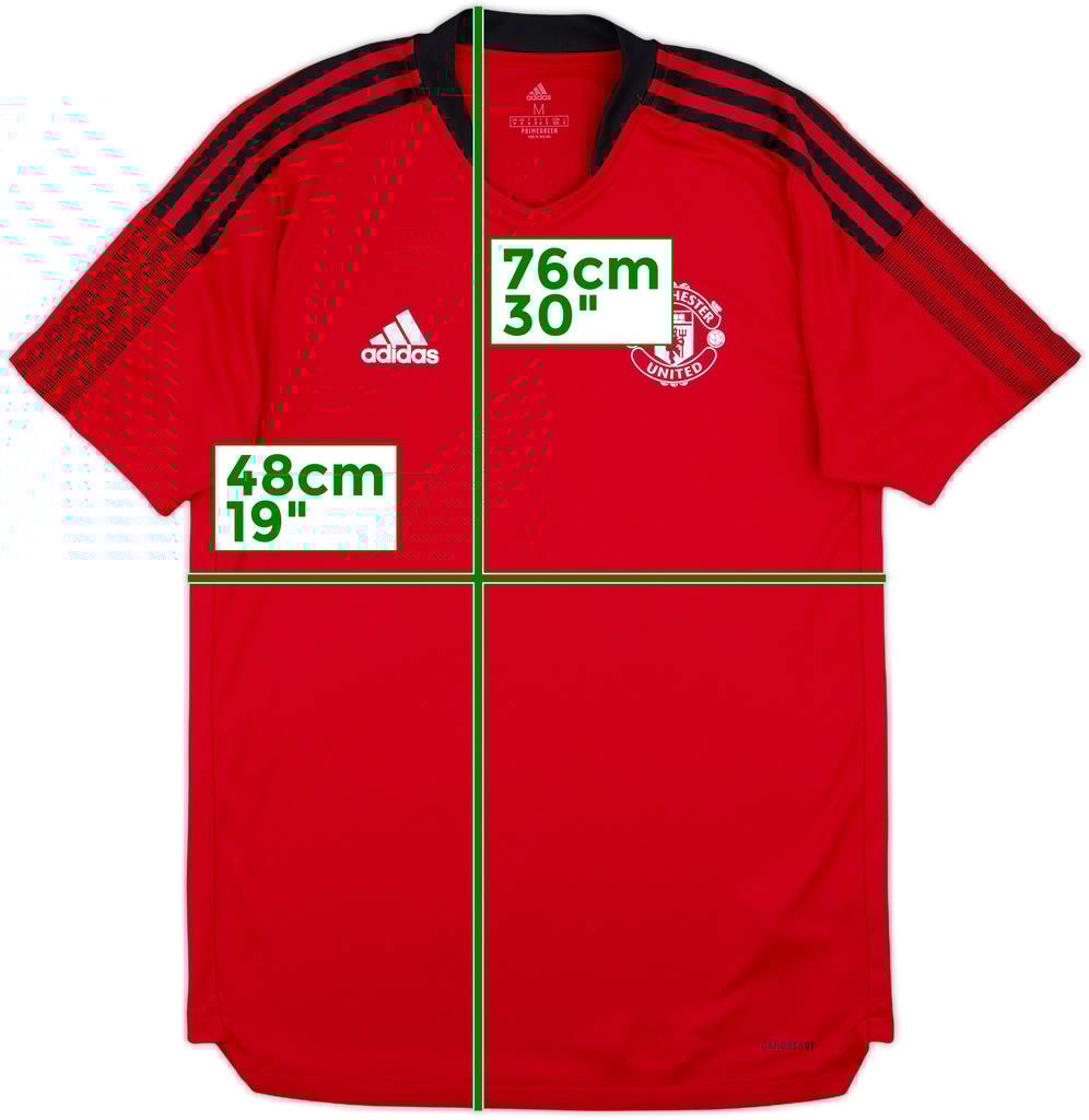 2021-22 Manchester United Nike Training Shirt - 9/10 - (M)