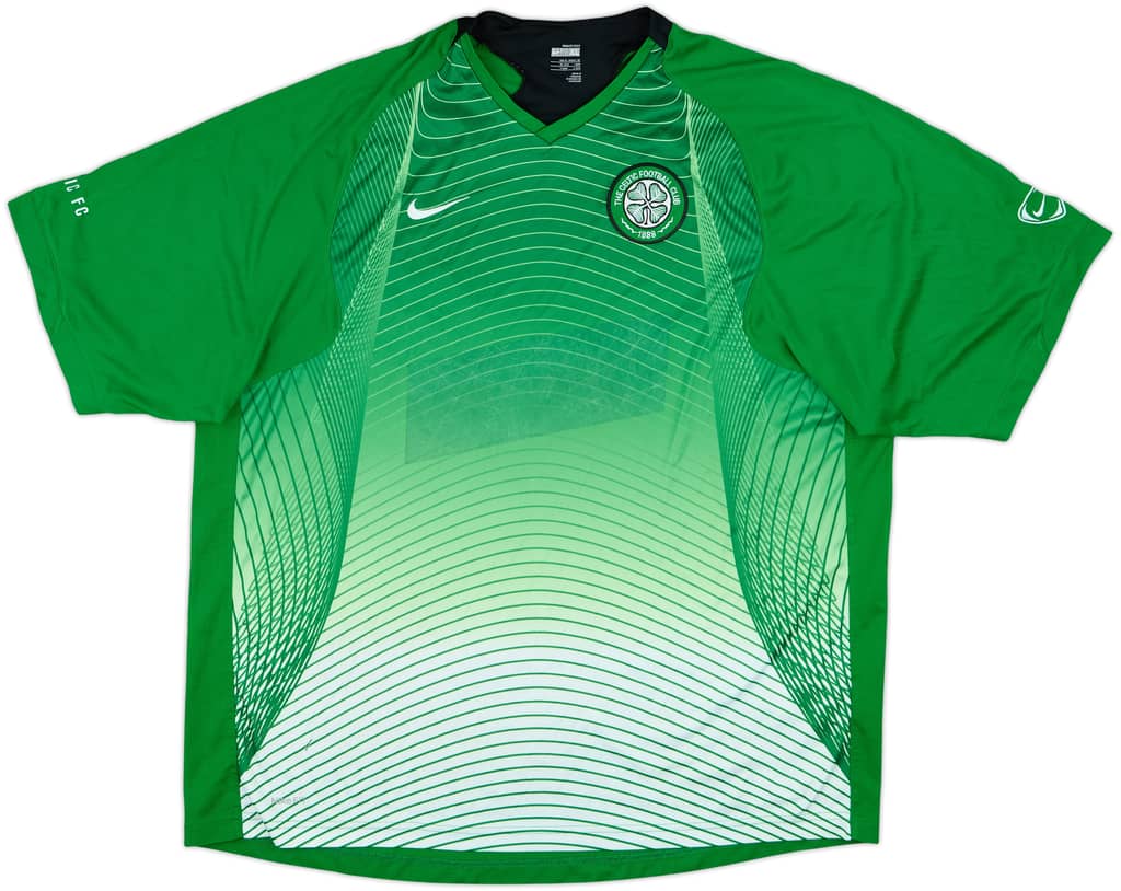 2007-08 Celtic Nike Training Shirt - 4/10 - (XL)