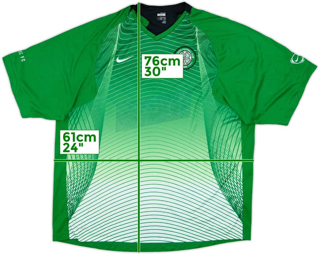 2007-08 Celtic Nike Training Shirt - 4/10 - (XL)