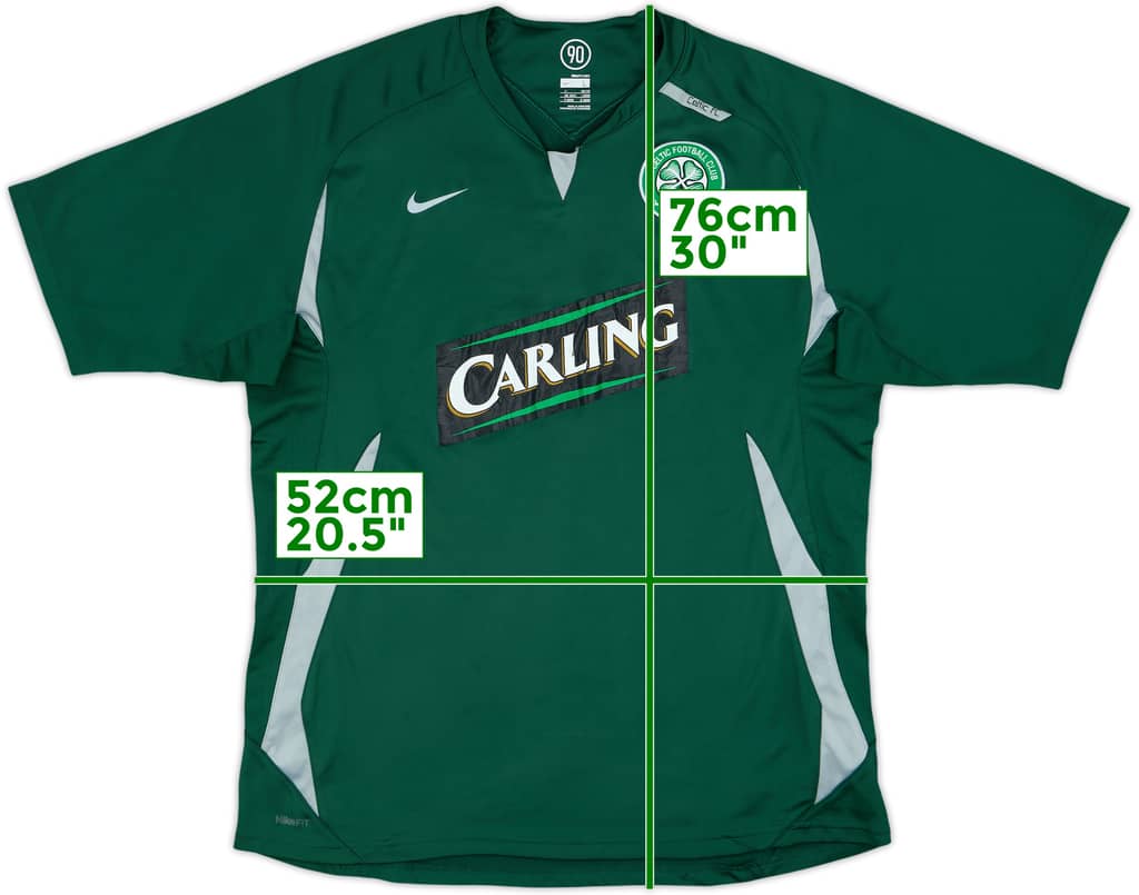 2007-08 Celtic Nike Training Shirt - 4/10 - (L)