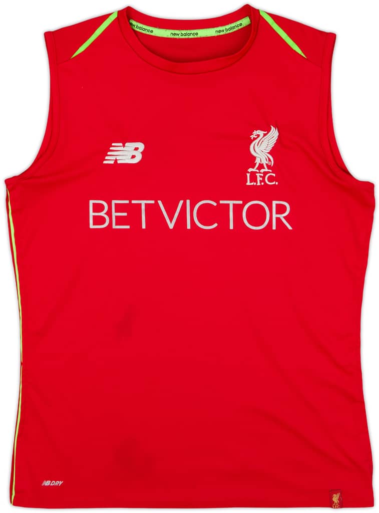 2018-19 Liverpool New Balance Training Vest - 6/10 - (S)