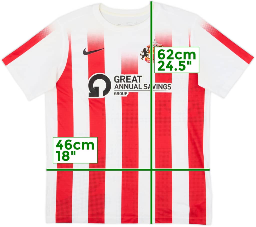 2021-22 Sunderland Home Shirt - 6/10 - (XL.Boys)